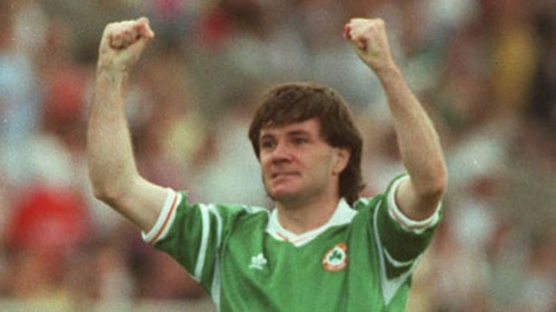 Ray Houghton scored the only goal in the sixth minute to give Ireland the win.