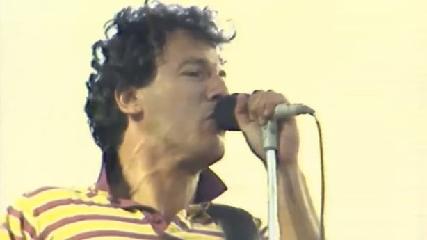 Springsteen kicked off his European tour at Slane Castle