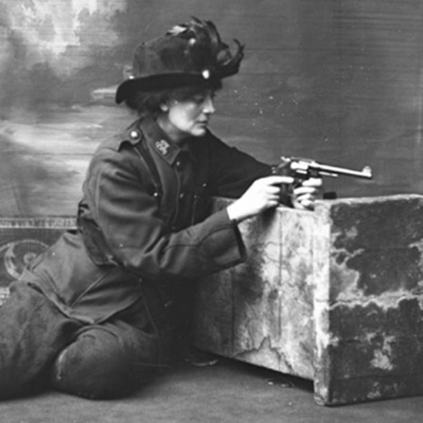 Countess Constance Markievicz's home in Rathmines was used as an unofficial meeting point for Na Fianna Éireann