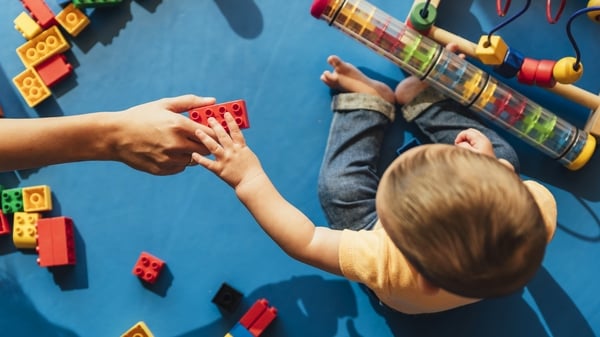 There are 35,000 people working in the early years and childcare sector (stock pic)