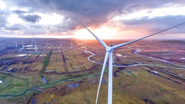 The Oweninny wind farm in Co Mayo is the country's largest wind farm