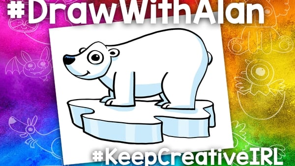 Draw With Alan - how to draw a polar bear!