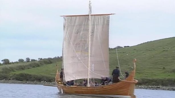 The 'Aileach' was a 40-foot vessel built from larch and oak.