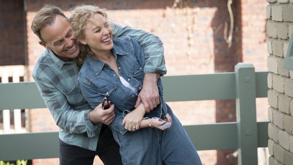 Jason Donovan who played Scott and Kylie Minogue who played Charlene in Neighbours