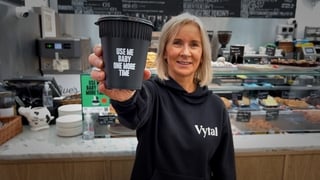 Climate Heroes: The cafe leading the move to reuse
