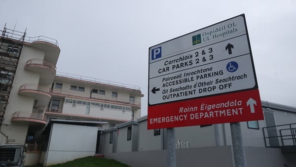The three were taken to University Hospital Limerick