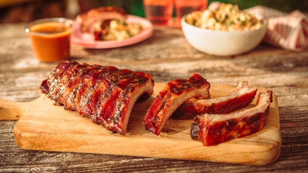 You can't beat barbecued ribs, especially when they're slathered with sticky homemade banana ketchup.