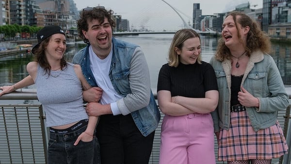 The stars of new audio series Fruit (Pic: Owen Clarke)