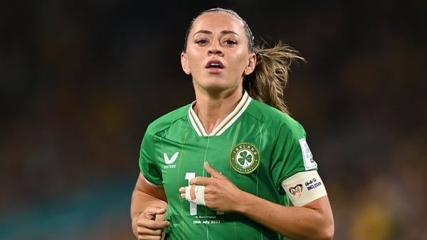 Katie McCabe is heading for 100 caps for Ireland.