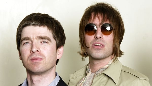 Noel and Liam Gallagher of Oasis