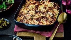 Chicken and Leek Sourdough Gratin