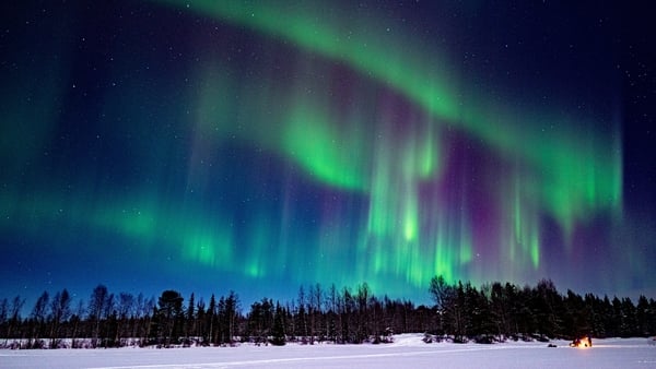 Northern Lights in Finland. Getty Images