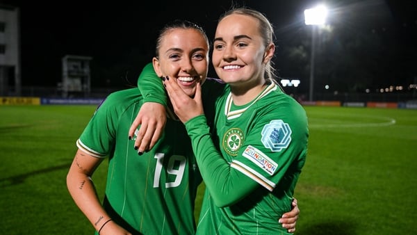 Abbie Larkin and Izzy Atkinson are serious about football - but not much else!