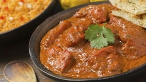Chicken satay with pickled cucumber salad & A Butter Chicken suggestion