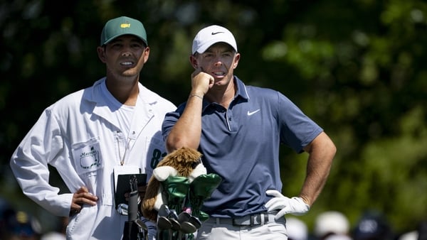 Rory McIlroy and his caddie Harry Diamond