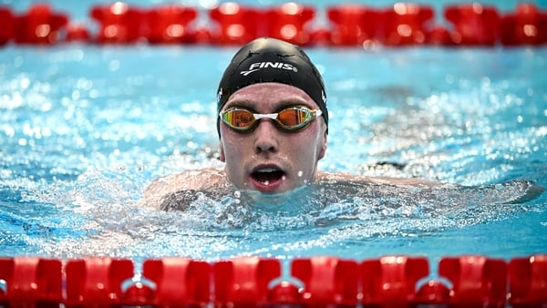 Daniel Wiffen was just shy of his world record target and finished more than 30 seconds ahead of the rest of the field