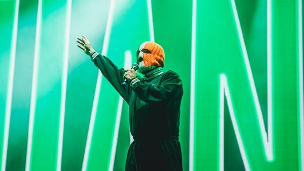 DJ Proval of Kneecap performing at Glastonbury in 2024 (Pic: Getty)