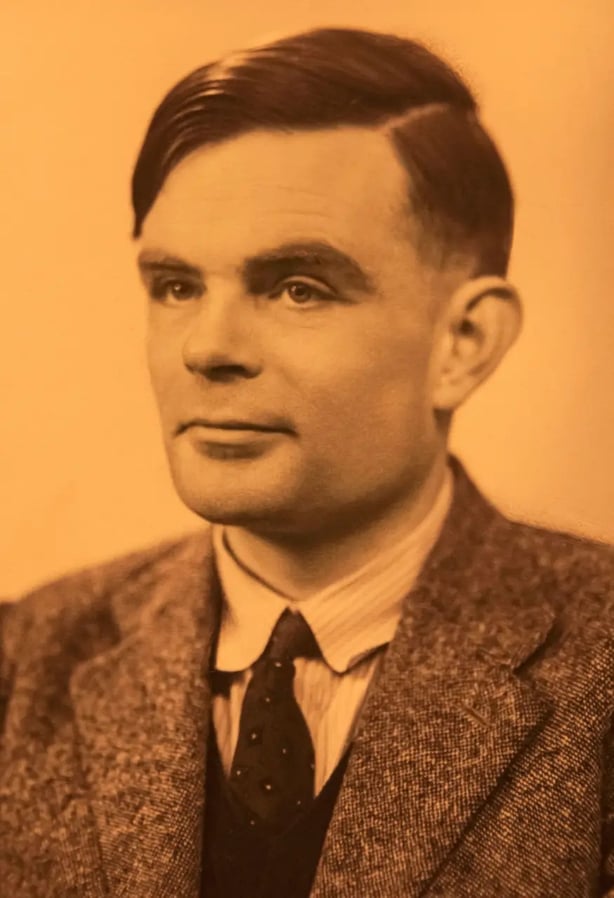 Alan Turing in 1951 (Alamy/PA)