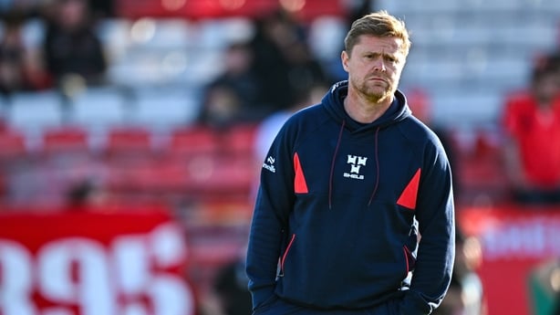 19 May 2025; Shelbourne manager Damien Duff before the SSE Airtricity Men's Premier Division match between Shelbourne and Drogheda United at Tolka Park in Dublin. Photo by Sam Barnes/Sportsfile