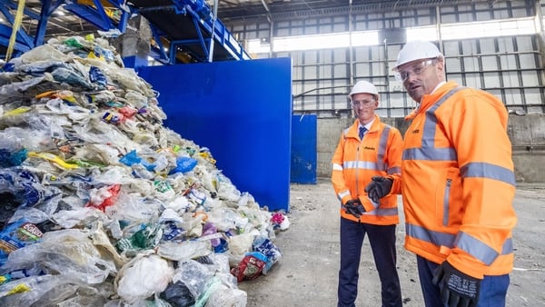 Beauparc CEO Brian McCabe (right) and Minister Alan Dillon