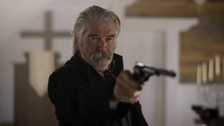 Pierce Brosnan leads the charge of The Unholy Trinity