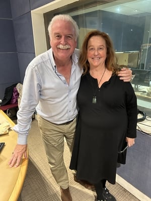 The wonderful Mary  Coughlan is in with Marty