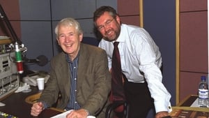 Author Frank McCourt and Joe Duffy, 2001