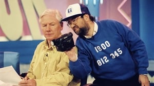 Gay Byrne and Joe Duffy during the RTÉ People in Need Telethon, 1992
