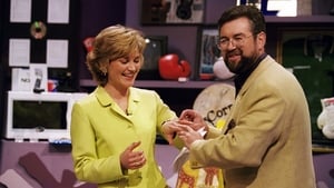 Anthea Turner and Joe Duffy during the RTÉ People in Need Telethon, 1996