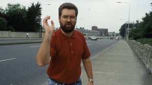 Joe Duffy pictured on the Stillorgan Road outside the RTÉ campus, 1990