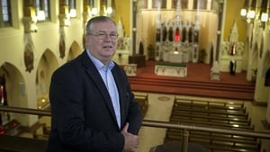Joe Duffy in Capuchin Friary, Church Street, 2014