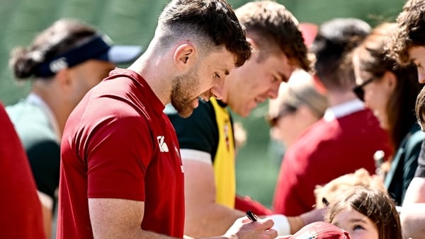 Hugo Keenan is nursing a calf injury