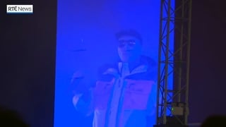 Kneecap's Mo Chara tells Dublin crowd 'I'm a free man!'