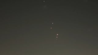 Missiles light Doha’s night sky as explosions heard over capital
