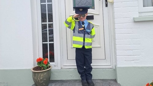 Joey Moss says being an Honorary Garda is 'cool'