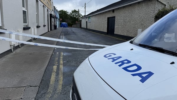 The scene in Balbriggan was sealed off for a technical examination